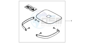 XL650V TRANSALP drawing PANEL SET