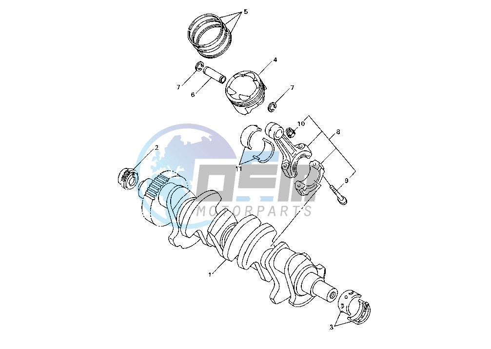 CRANKSHAFT PISTON