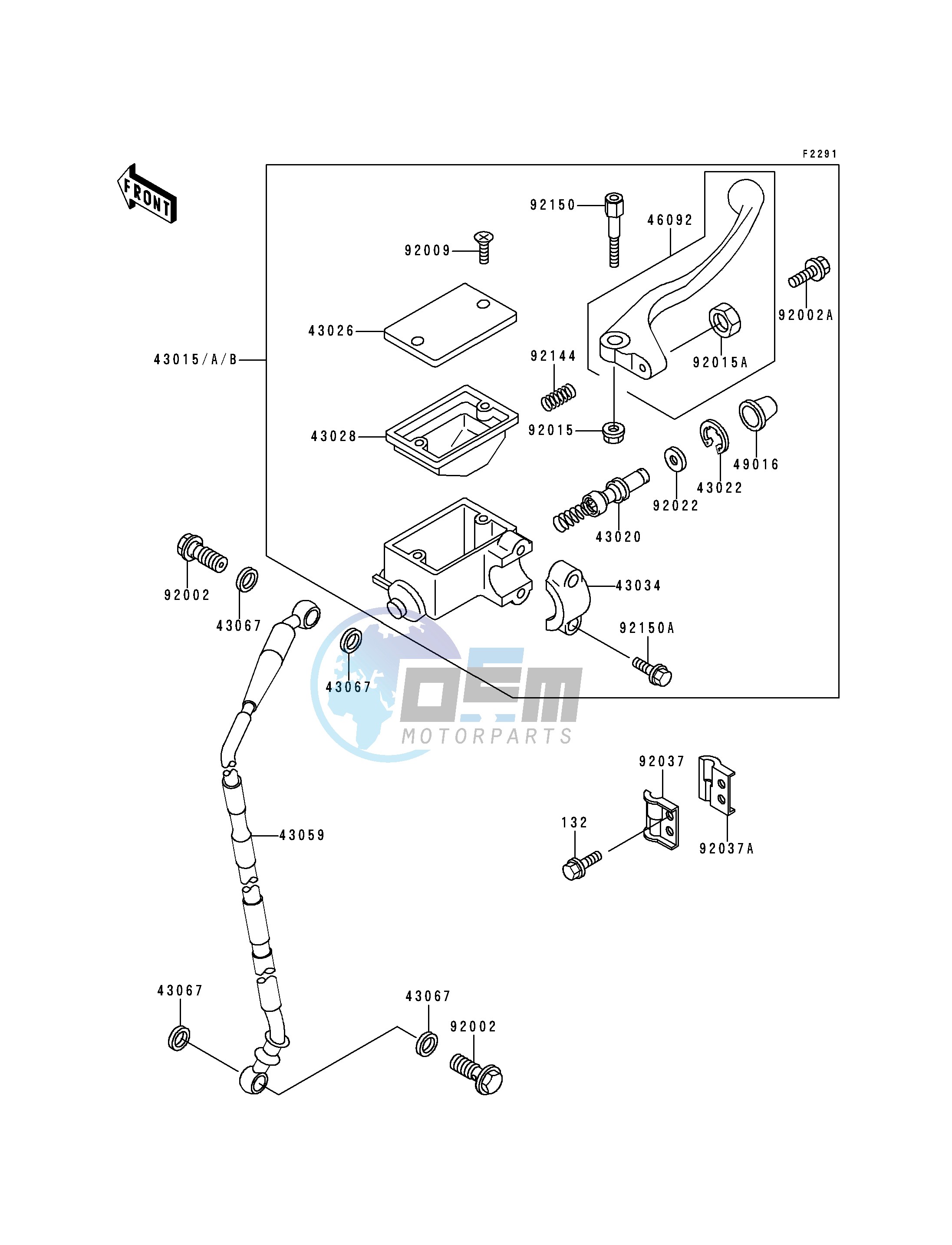 FRONT MASTER CYLINDER