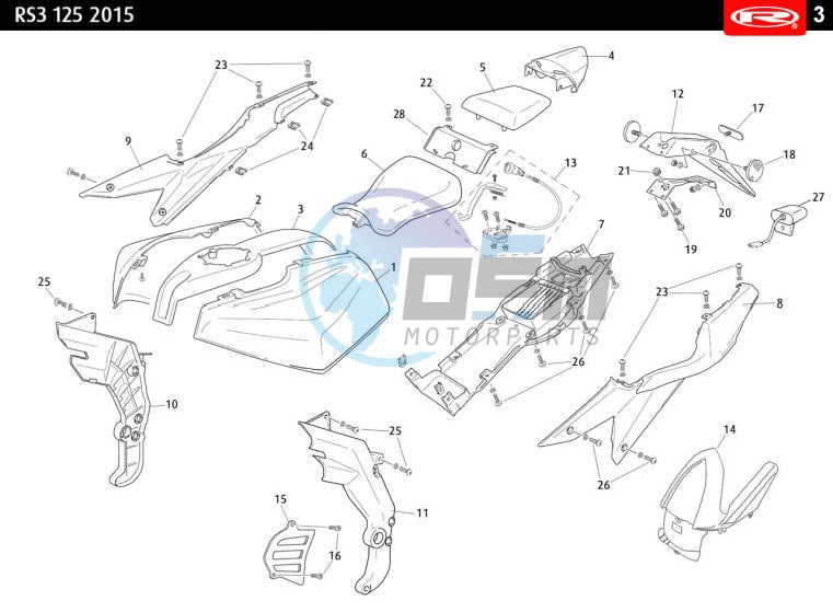 REAR PLASTICS - COVERS