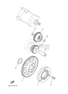 YFM700R YFM700RSF RAPTOR 700 SPECIAL EDITION (B463) drawing STARTER