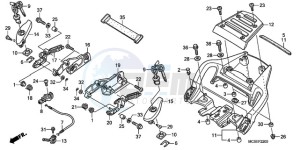 ST1300A9 Korea - (KO / ABS MME) drawing GRAB RAIL