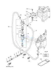 FL250AETX drawing FUEL-SUPPLY-1