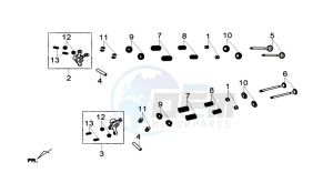 GTS 300 I drawing VALVES