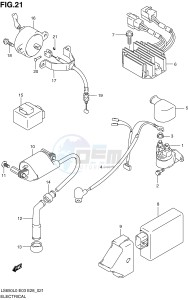 LS650 (E3-E28) SAVAGE drawing ELECTRICAL