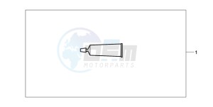 CBF600N9 Europe Direct - (ED) drawing HANDGRIP CEMENT