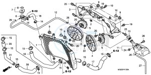 VFR1200FB drawing RADIATOR