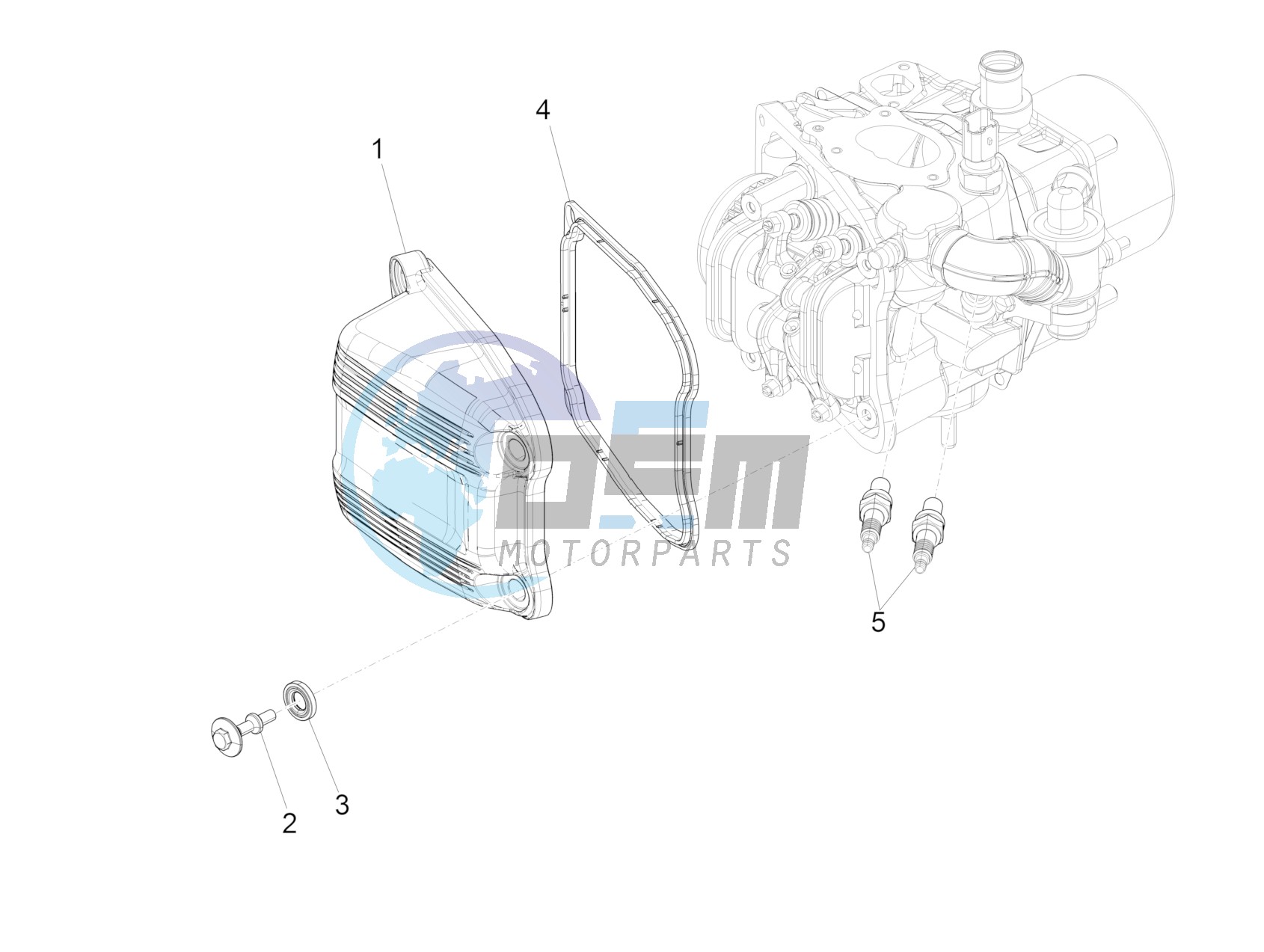 Cylinder head cover