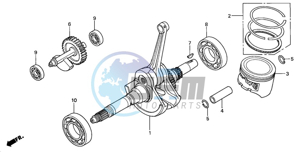 CRANKSHAFT/PISTON