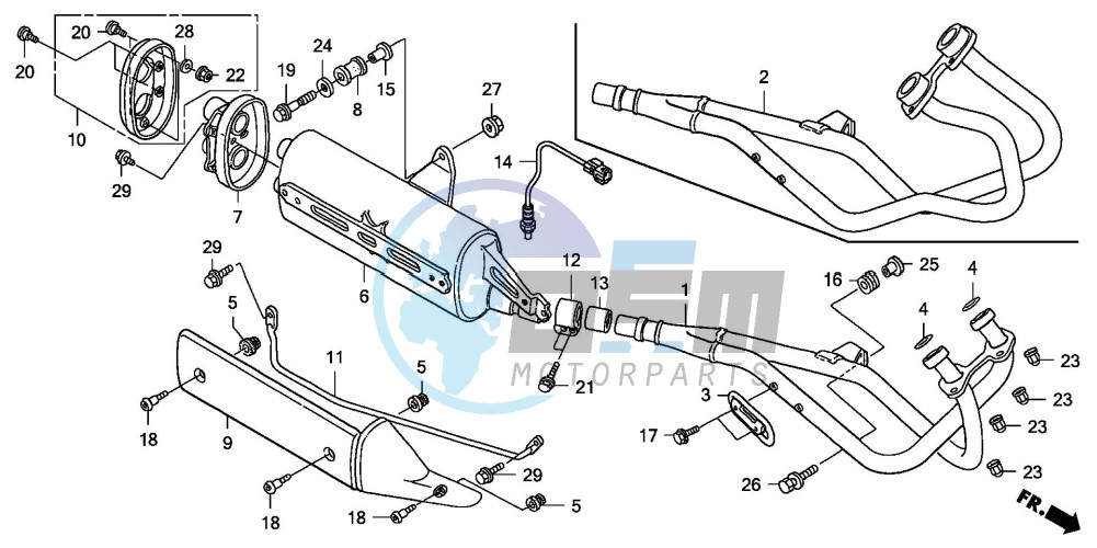 EXHAUST MUFFLER