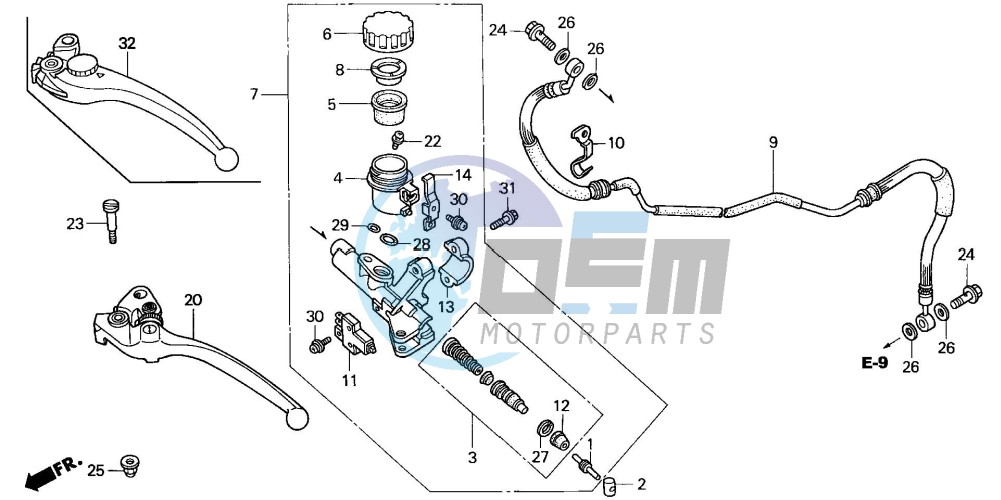 CLUTCH MASTER CYLINDER