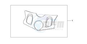 CBF1000A F / CMF drawing TOP BRIDGE COVER