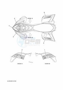 YFM700R YFM70RSXK (2LSS) drawing GRAPHICS