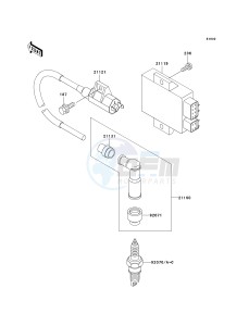 BN 125 A [ELIMINATOR 125] (A6F-A9F) A7F drawing IGNITION SYSTEM