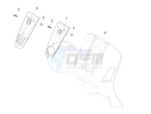 GTV 300 4T 4V ie Touring (USA) USA drawing Front shield