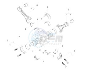 V7 III Anniversario 750 e4 (NAFTA) drawing Drive shaft