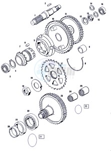 REVIVAL_25kmh_L0 50 L0 drawing Countershaft-mainshaft