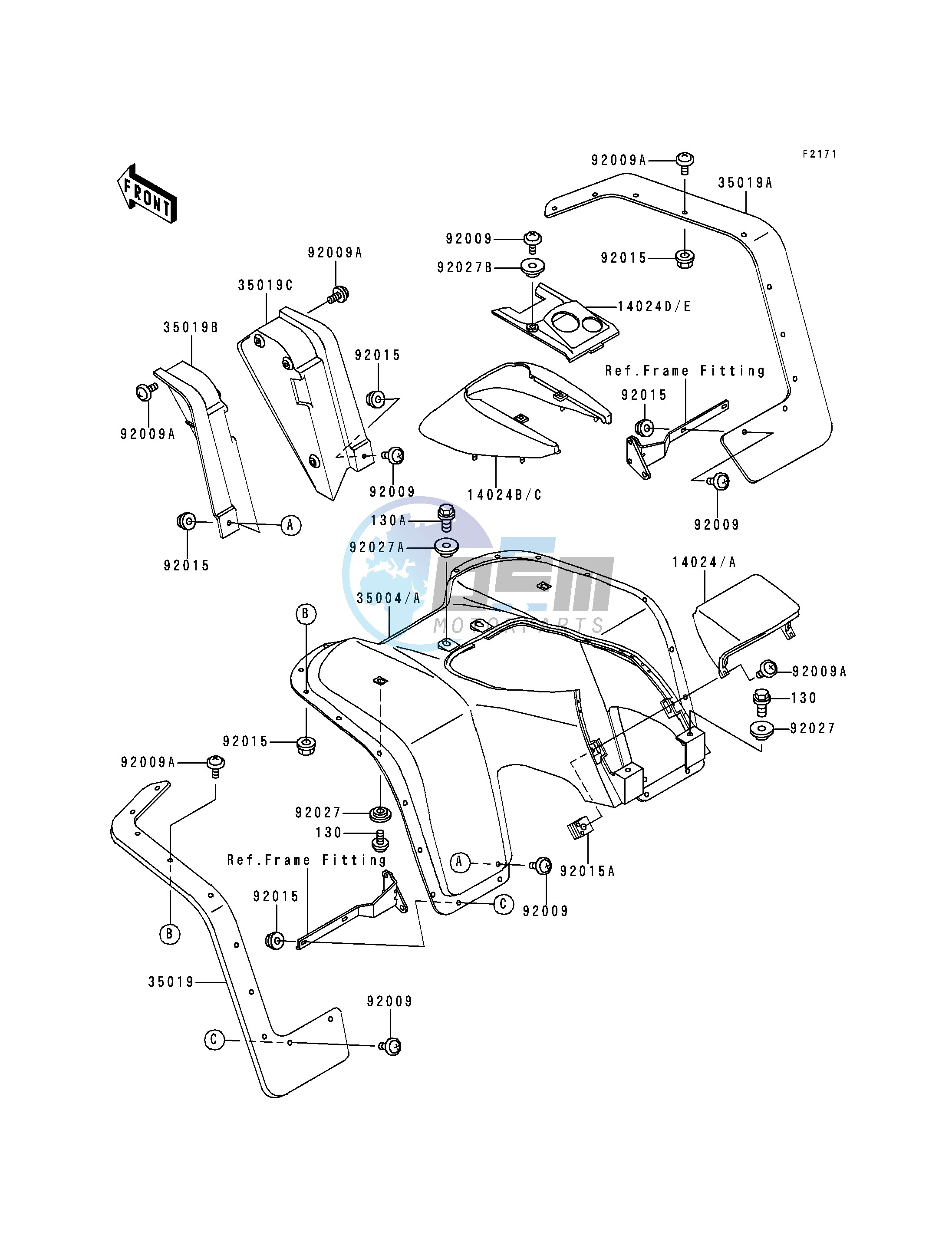 FRONT FENDER-- S- -