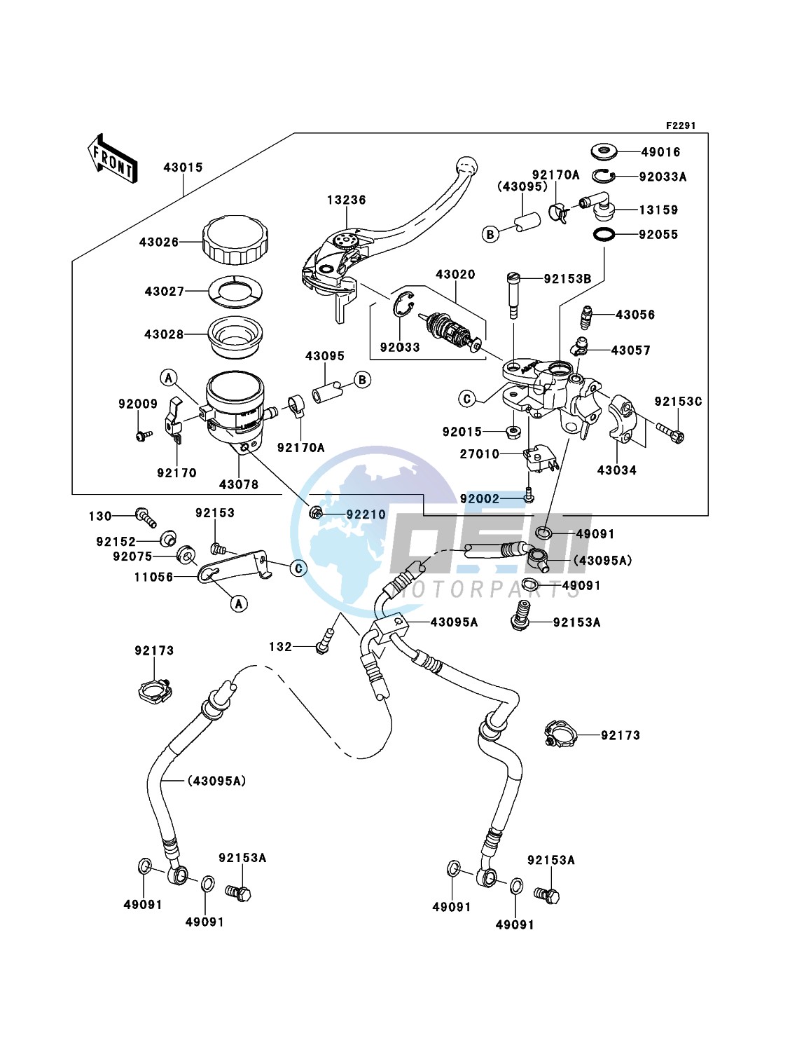 Front Master Cylinder