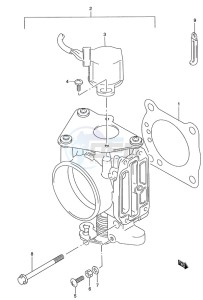 DT 115 drawing Throttle Body (DT115S