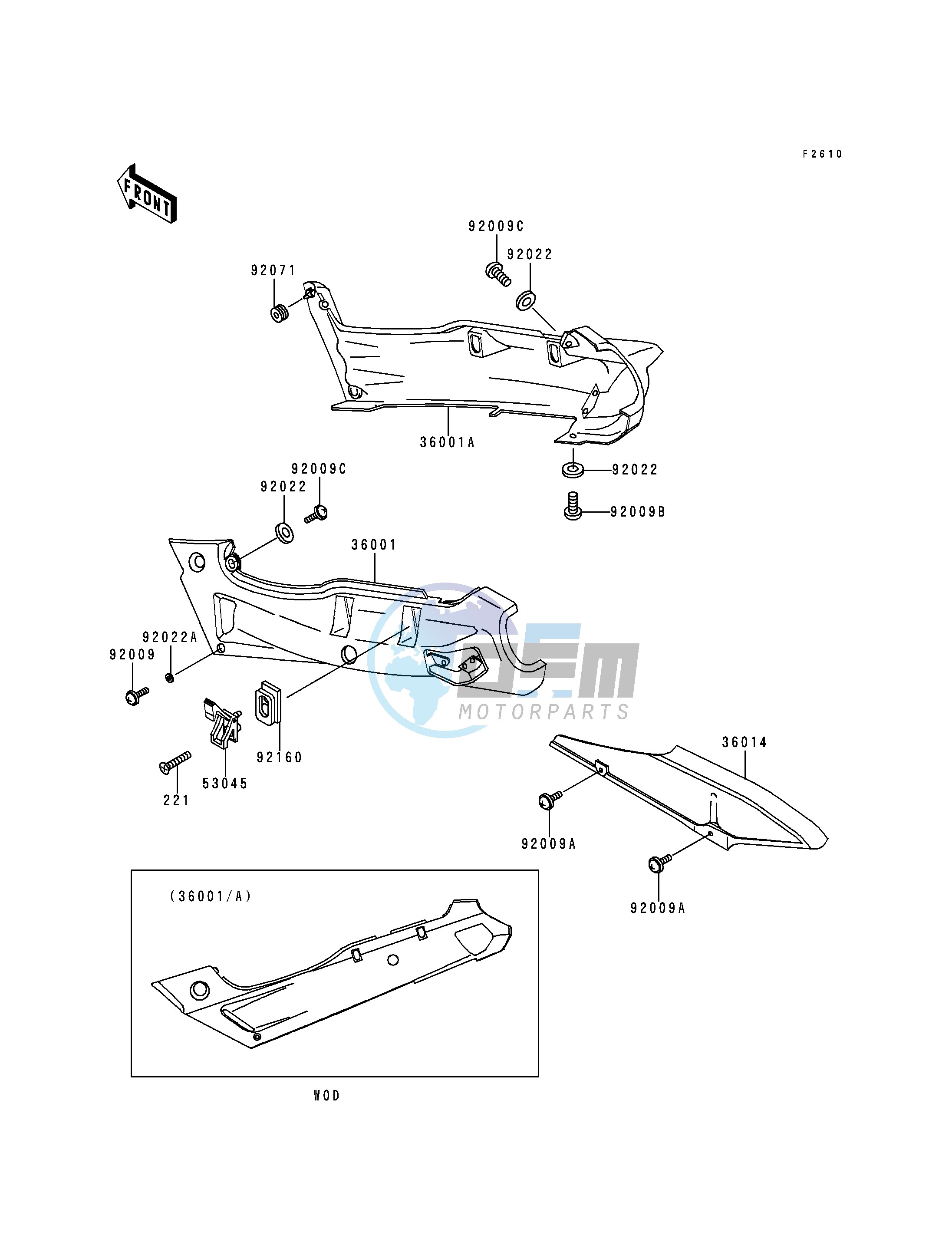 SIDE COVERS_CHAIN COVER -- ZX600-E4- -