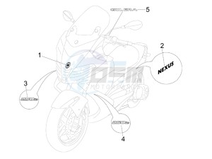 Nexus 250 e3 (UK) UK drawing Plates - Emblems