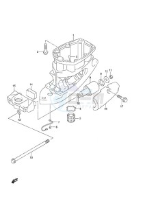 DF 115A drawing Drive Shaft Housing