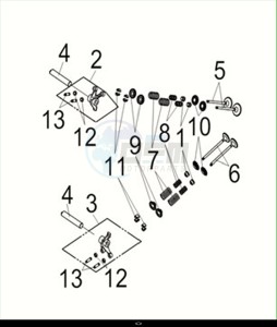 JOYMAX-Z+ 300 (LW30W2Z1-EU) (M2) drawing IN-EX. VALVE ROCKER ARM