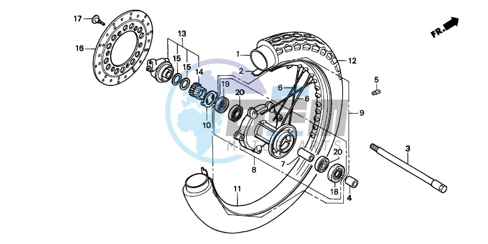 FRONT WHEEL