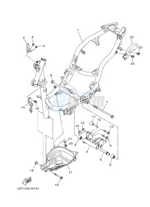 XC115S D'ELIGHT (2EP1 2EP3) drawing FRAME