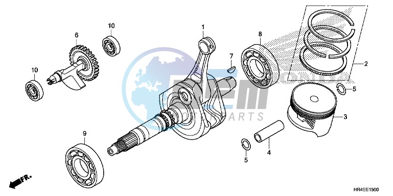 CRANKSHAFT/PISTON