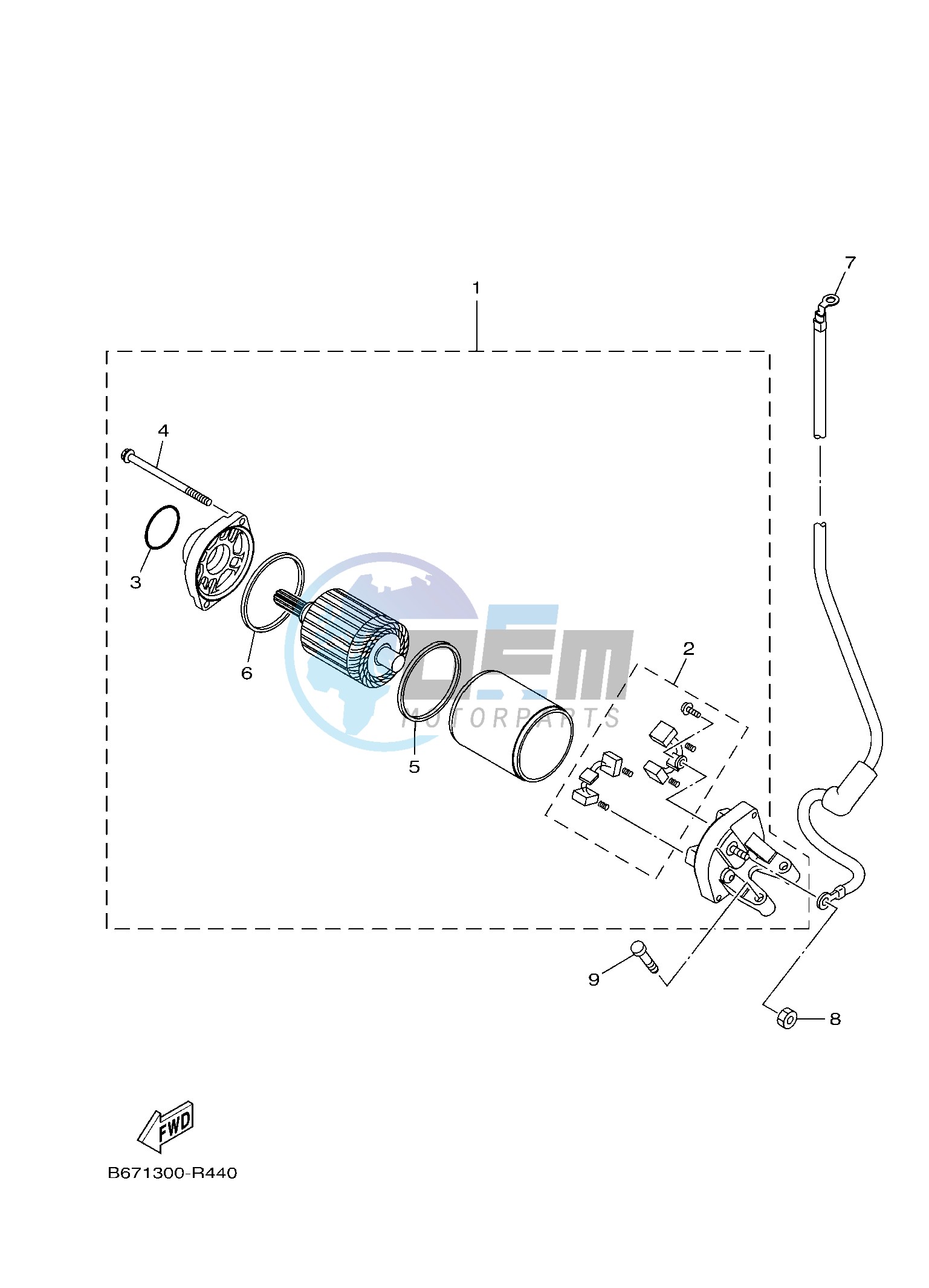 STARTING MOTOR