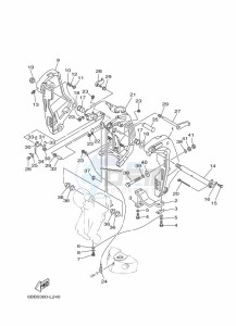 F225CETL drawing FRONT-FAIRING-BRACKET