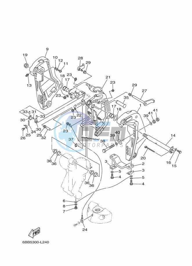 FRONT-FAIRING-BRACKET