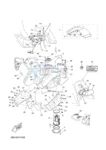 XT660ZA XT660Z ABS TENERE (2BE4 2BE4 2BE4) drawing FUEL TANK