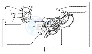 ET4 50 drawing Crankcase