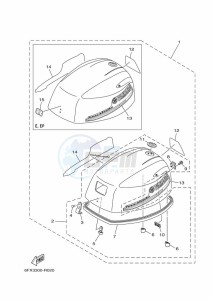 FT8GMH drawing FAIRING-UPPER