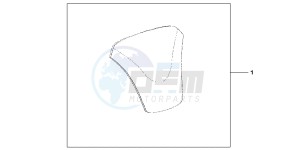 ST1300AC Pan Europoean -ST1300 CH drawing TANK PAD