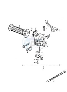 FZ50 (E1) drawing LH HANDLE SWITCH