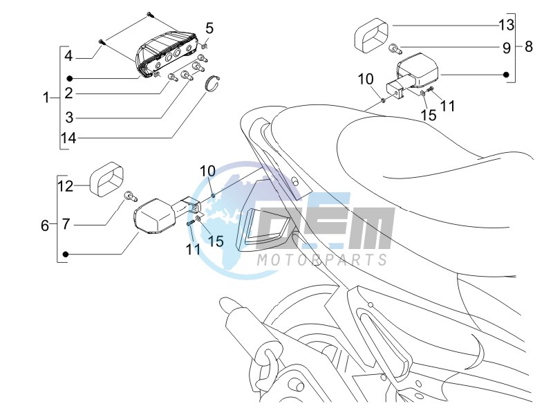 Tail light - Turn signal lamps