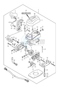 DF 250AP drawing Top Mount Single