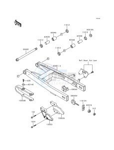 KX 80 R T [KX80] (R2-T3 BIG WHEEL) [KX 80 BIG WHEEL] drawing SWING ARM