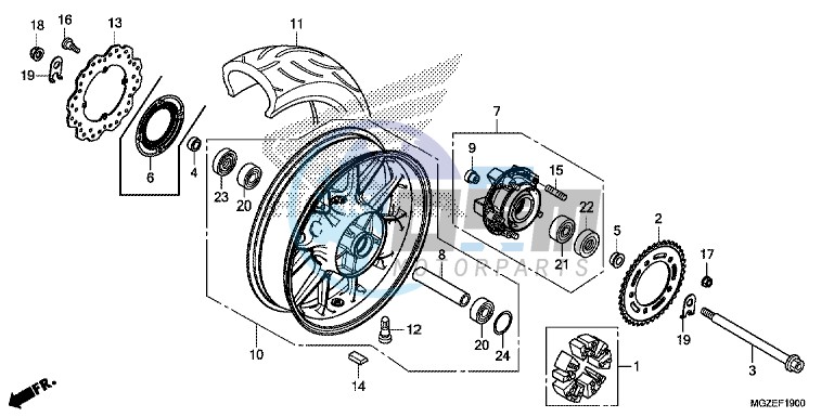 REAR WHEEL