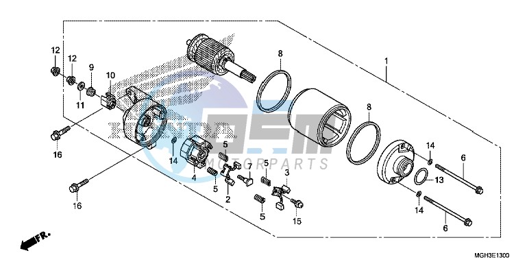 STARTING MOTOR