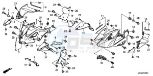 NT700VAB drawing MIDDLE COWL