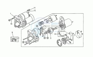 Nevada 750 drawing Starter motor