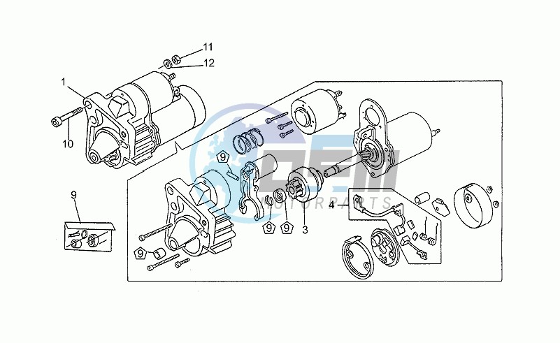 Starter motor