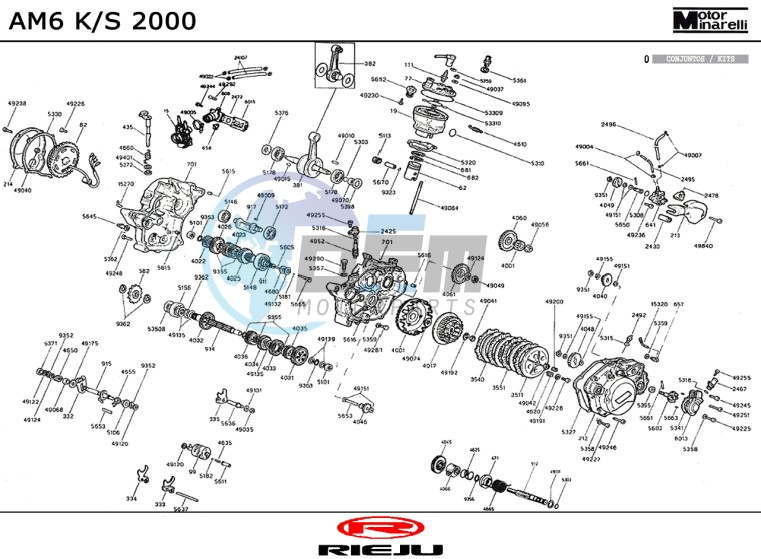 ENGINE  AM6 KS 2000