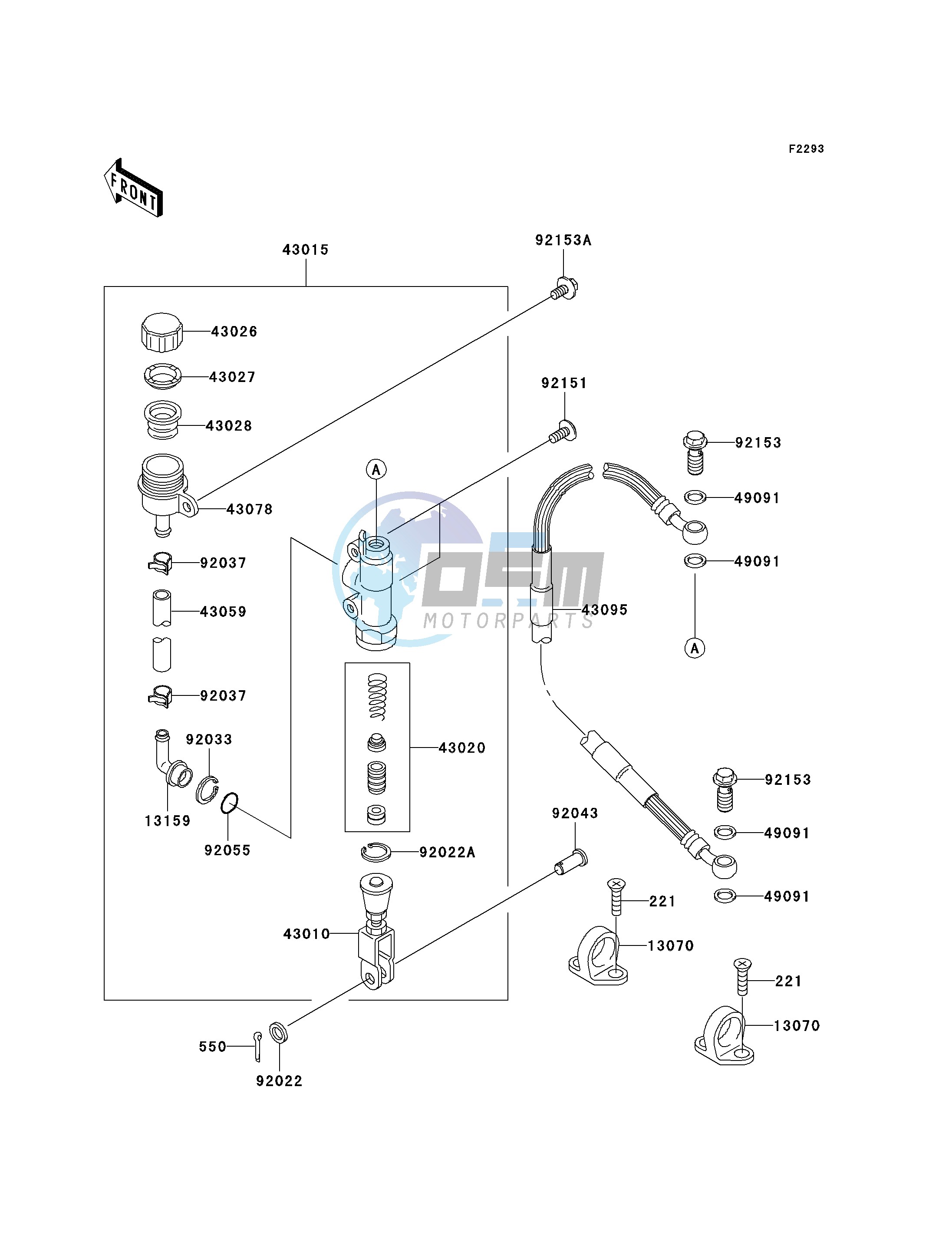 REAR MASTER CYLINDER