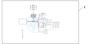 XL1000VA drawing FOG LIGHT CONTROLLER